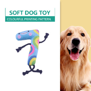 Aultruisme Soft dog toy number "7"