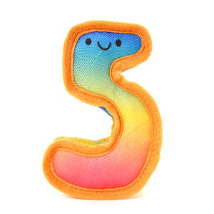 Aultruisme Ombre Tough dog toy Letter 5