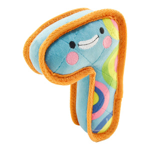 Tough dog toy Letter 7